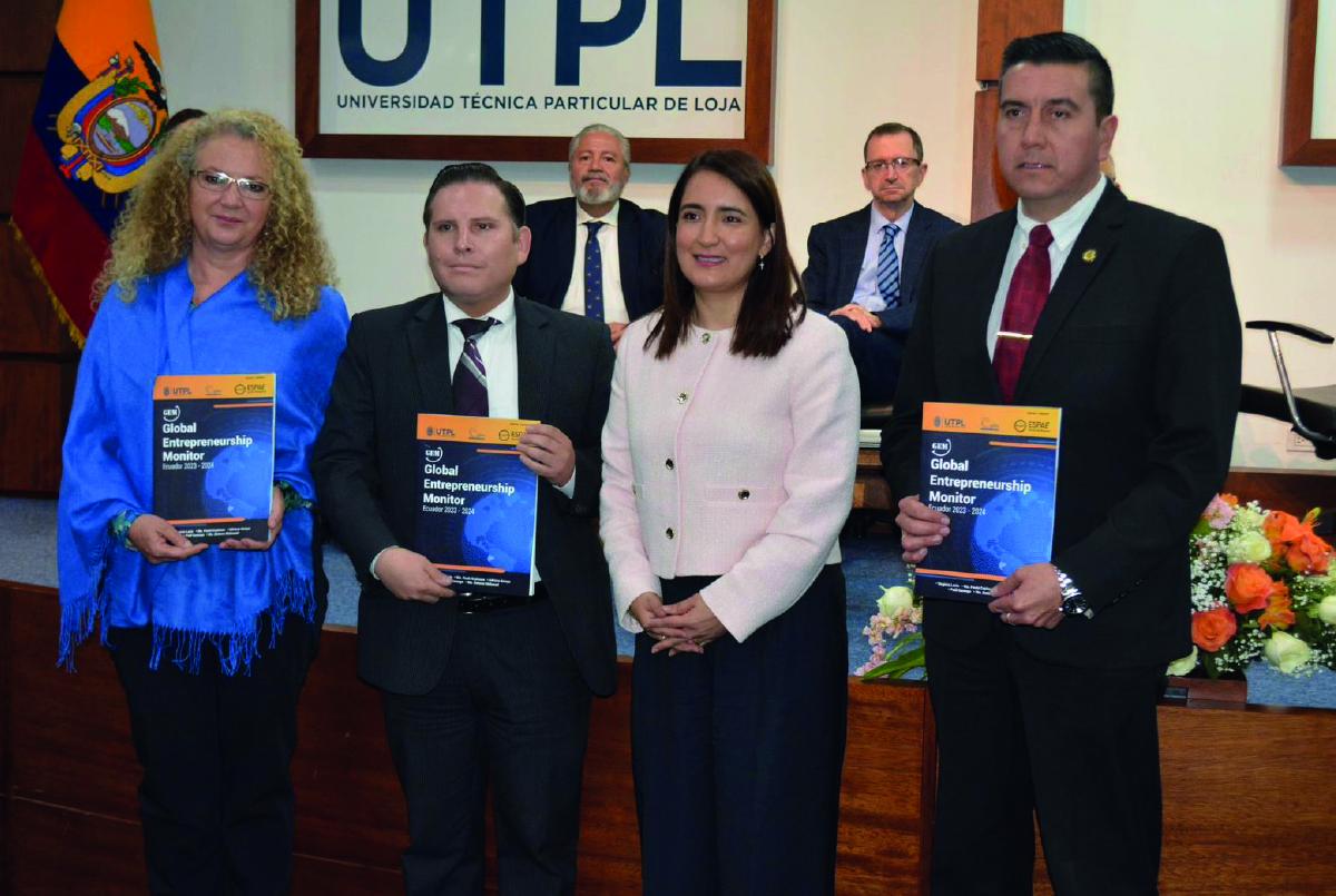 UTPL presentó el informe más grande de emprendimiento de Ecuador en ...