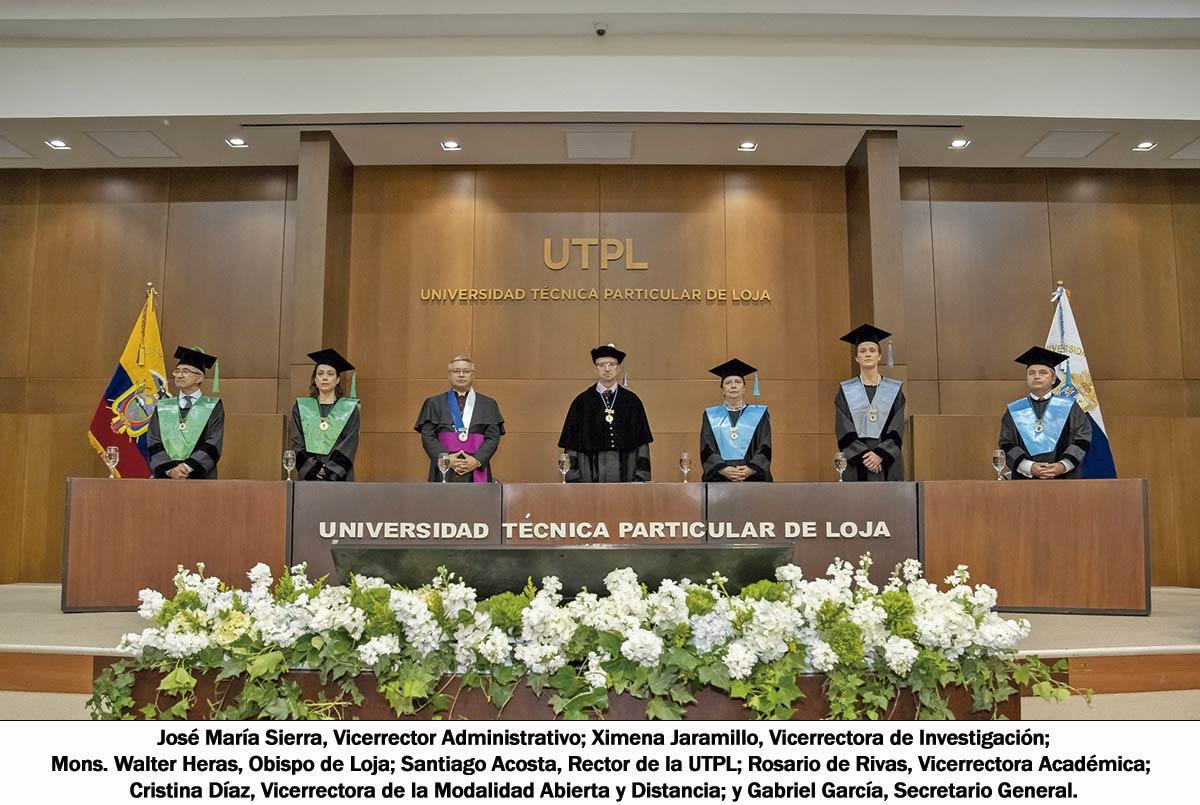 La UTPL posesionó a sus autoridades para el periodo 2025-2030 ...