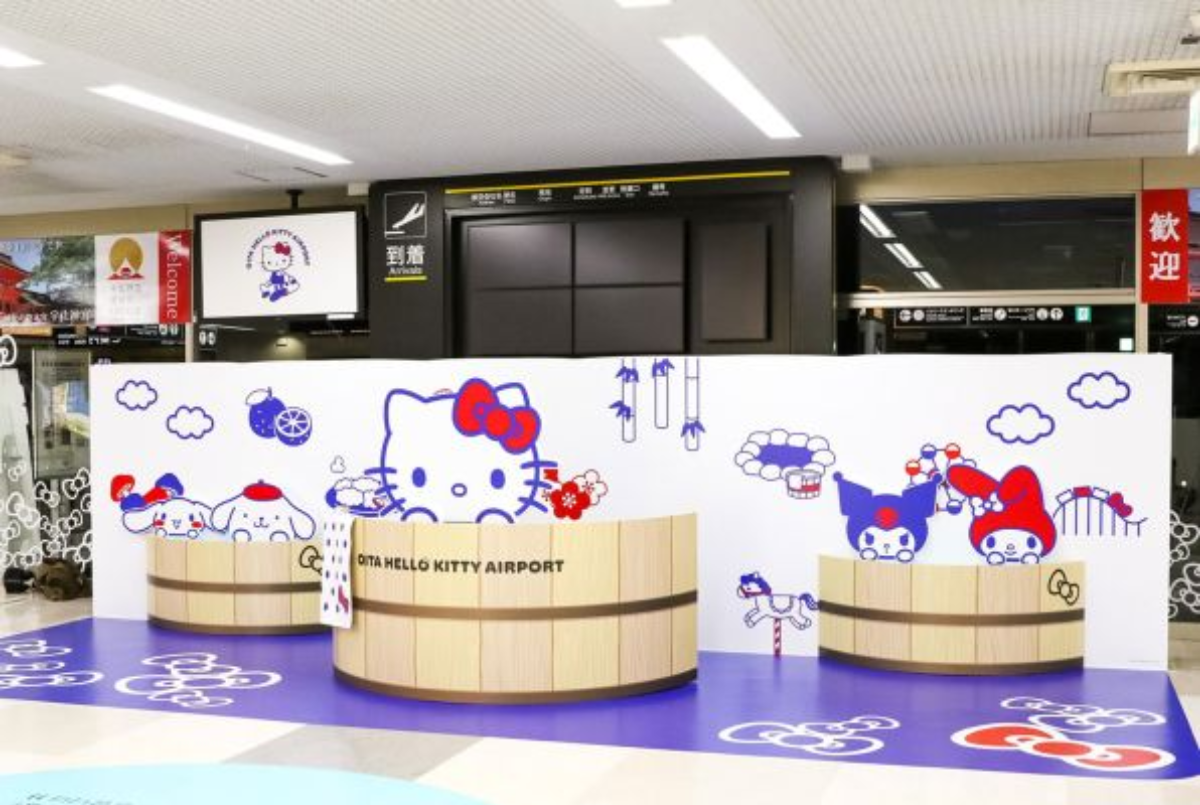 Un aeropuerto en Japón renueva su imagen con Hello Kitty para la