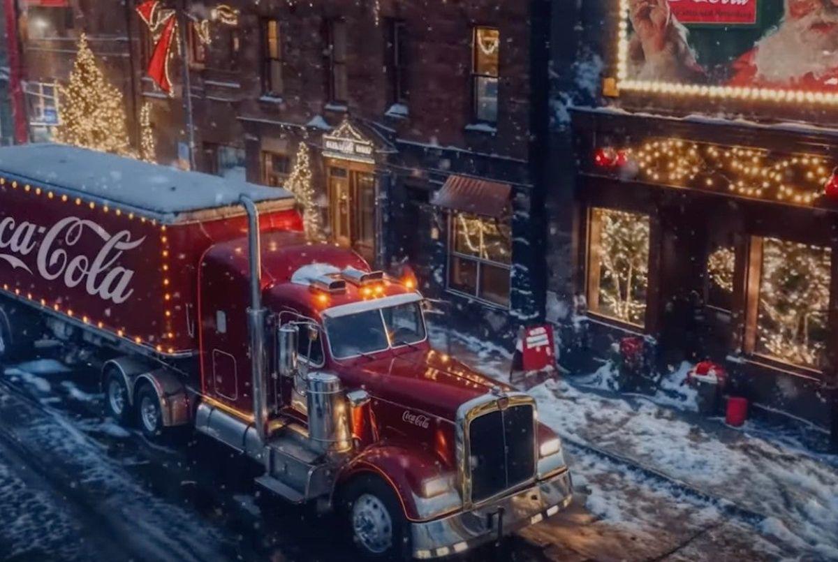 Coca-Cola presenta su nuevo anuncio navideño generado 100% con ...