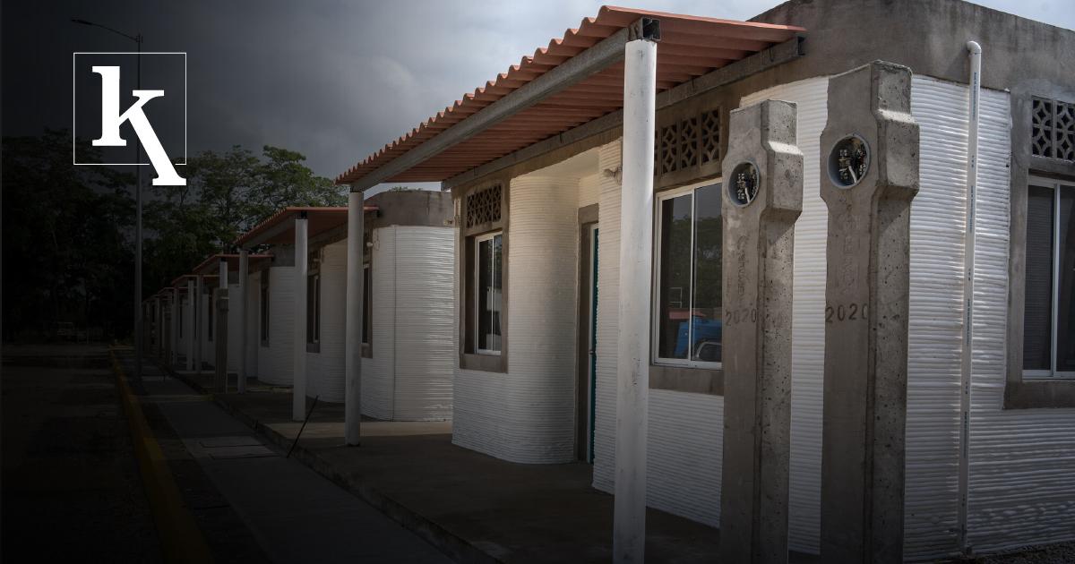 Un pueblo de México tendrá casas construidas con una impresora 3D |  Ekosnegocios