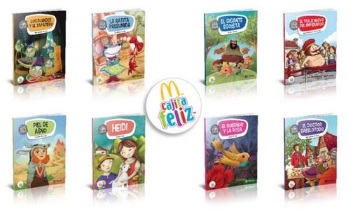 Mcdonalds libros sales cajita feliz